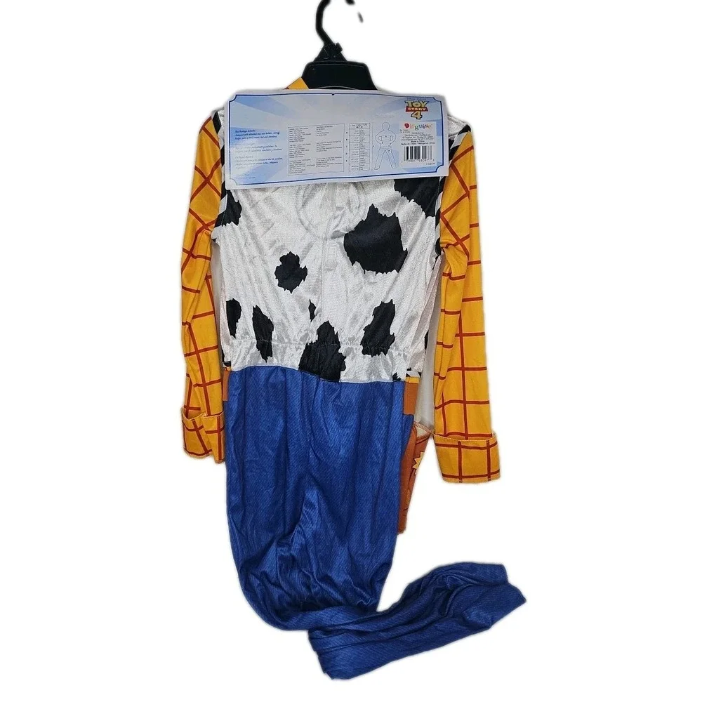 Disney Toy Story Woody Child's Size 7-8 Jumpsuit & Hat New Halloween Dress Up - Picture 5 of 10